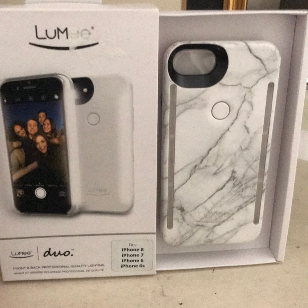 Lumee iPhone 6,7,8 case marble